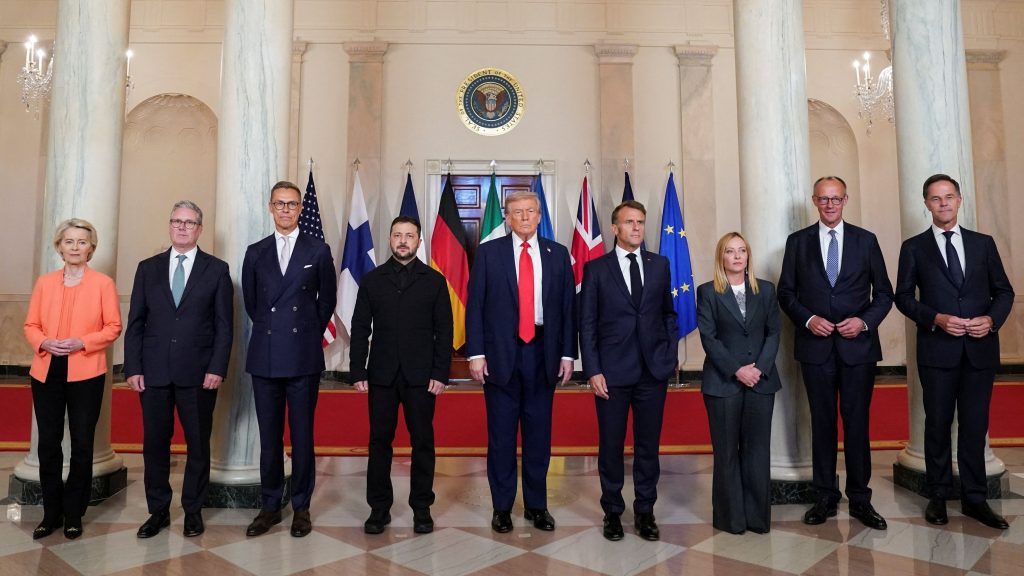Trump-Zelensky Meeting: US President, European Leaders Strike Upbeat Tone as Talks Continue