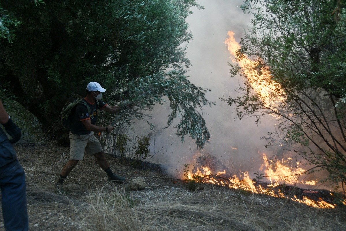 Wildfire Risk Remains High Across Greece on Tuesday
