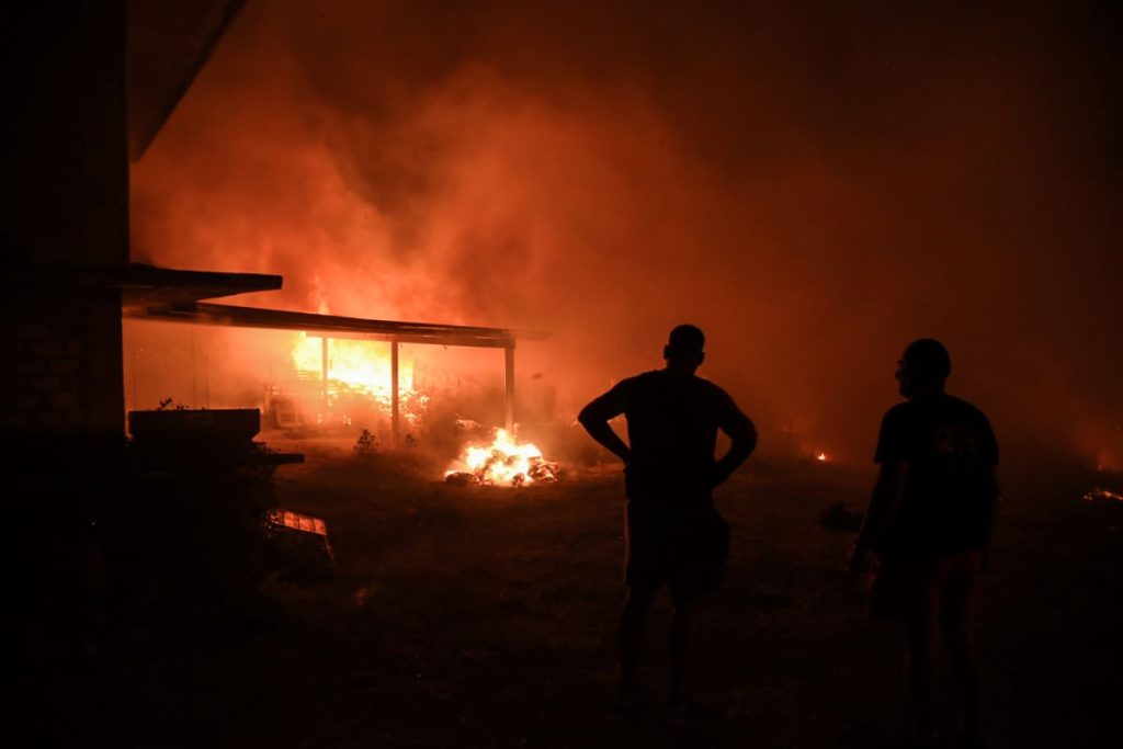 Greek Wildfire Survivors Describe Loss, Anger and Uncertainty