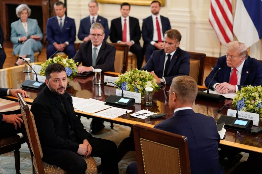 The 4 Conclusions from the Meeting between Trump, Zelensky and European Leaders