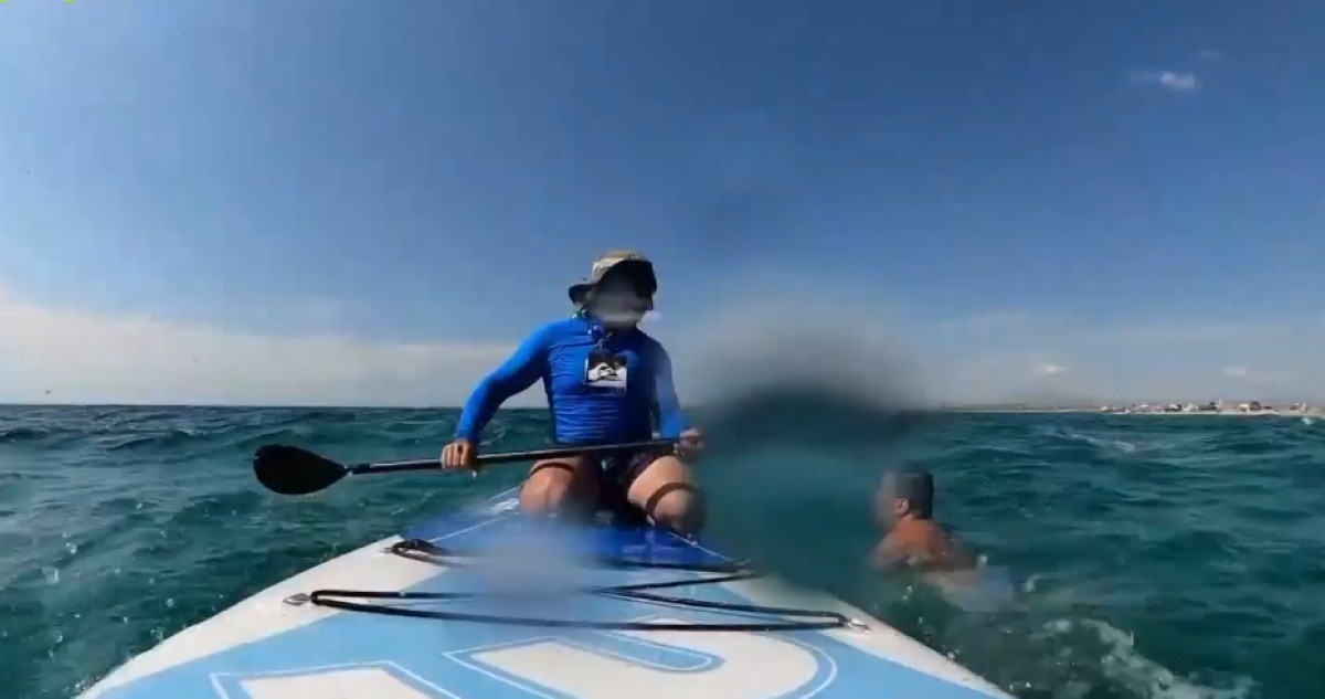 Father and Children Rescued from Strong Sea Currents in Greece