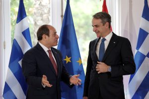 Mitsotakis-el Sisi Phone Contacts on Wed.