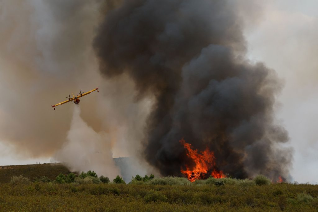 spain wildfires 