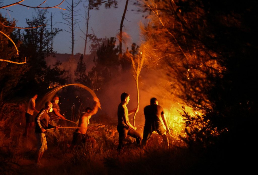 spain wildfires 