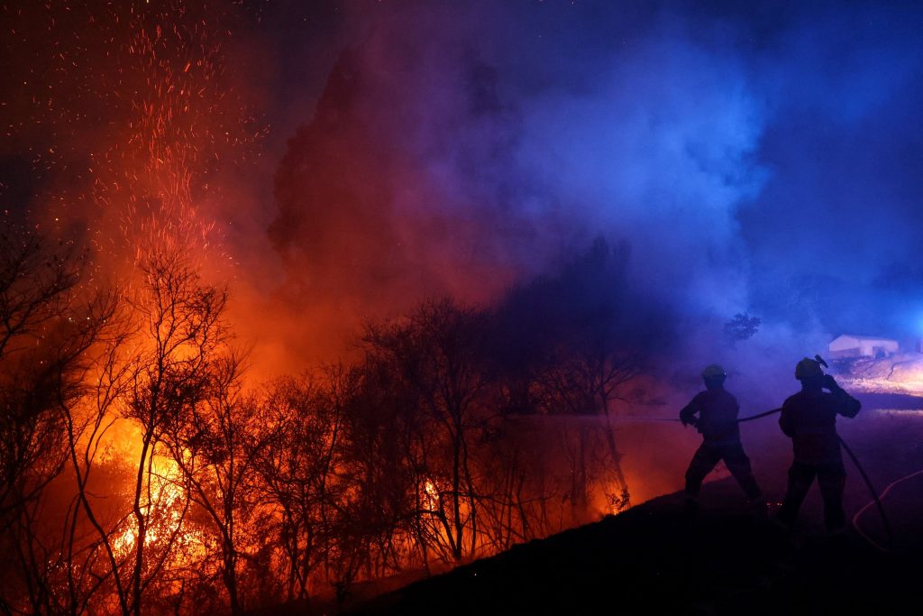 spain wildfires 
