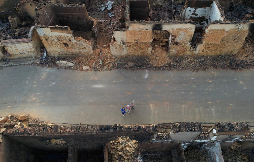 spain wildfires 