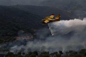 Extreme Wildfire Risk Issued for Rhodes, Samos and Ikaria