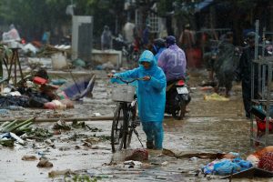 Typhoon Kajiki Floods Homes and Cuts Power in Vietnam