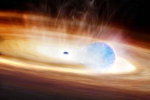 Black Hole Triggers Rare Supernova in Massive Star