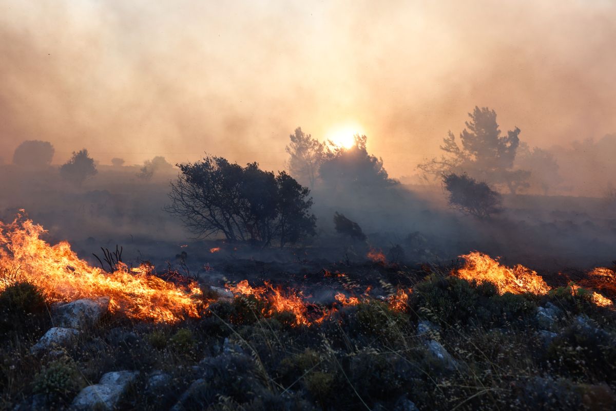 Which Regions Most at Risk on Fire on Wednesday