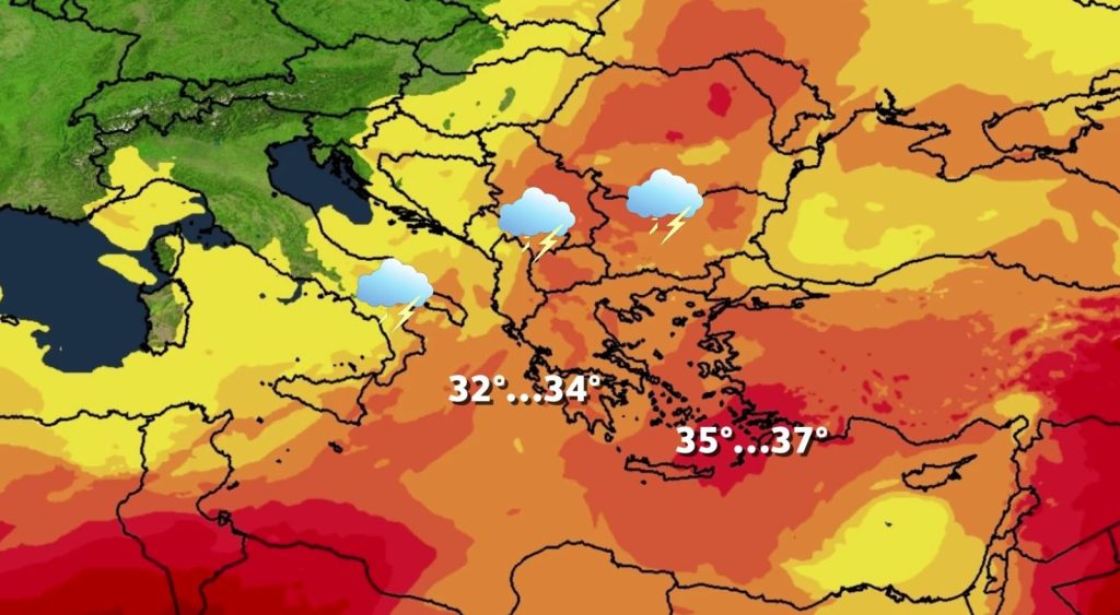 Greece Braces for Weekend Storms and Sudden Heatwave