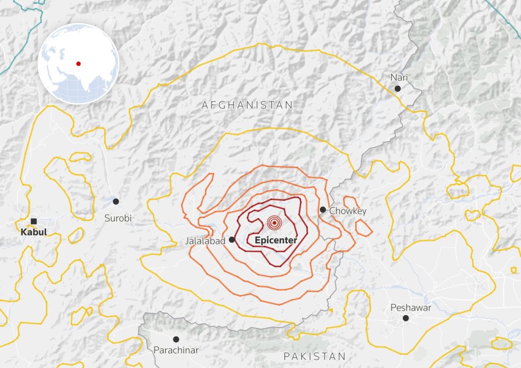 afghanistan earthquake