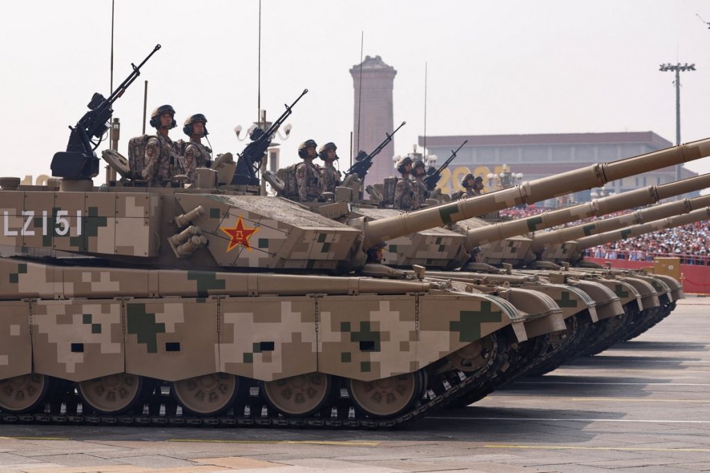 trump on china military parade