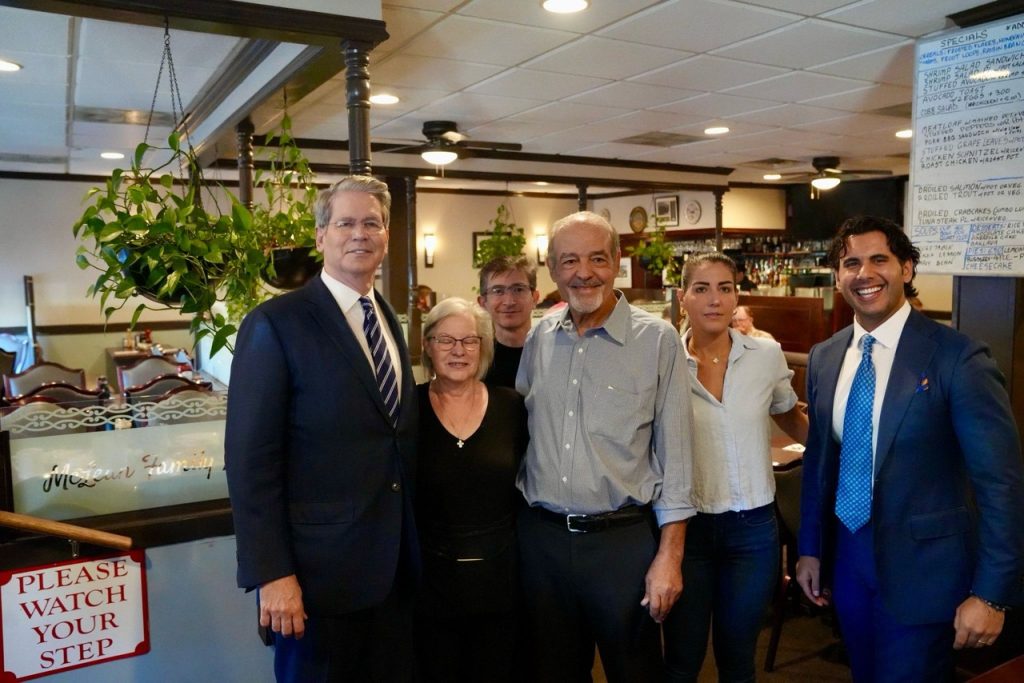 President Trump’s Treasury Secretary Scott Bessent Visits Greek American Businesses to Champion the American Dream