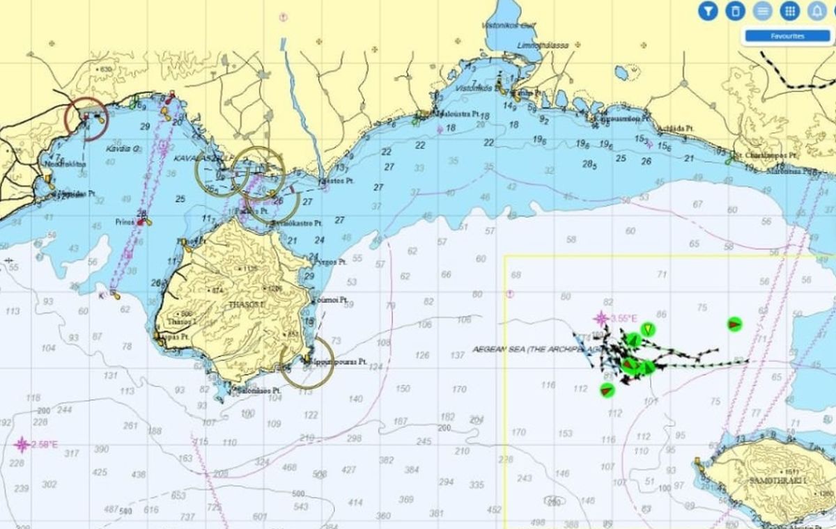 Turkish Boats in Aegean Did Not Enter Territorial Waters