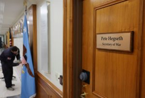 Trump Signs Order Calling Pentagon the Department of War