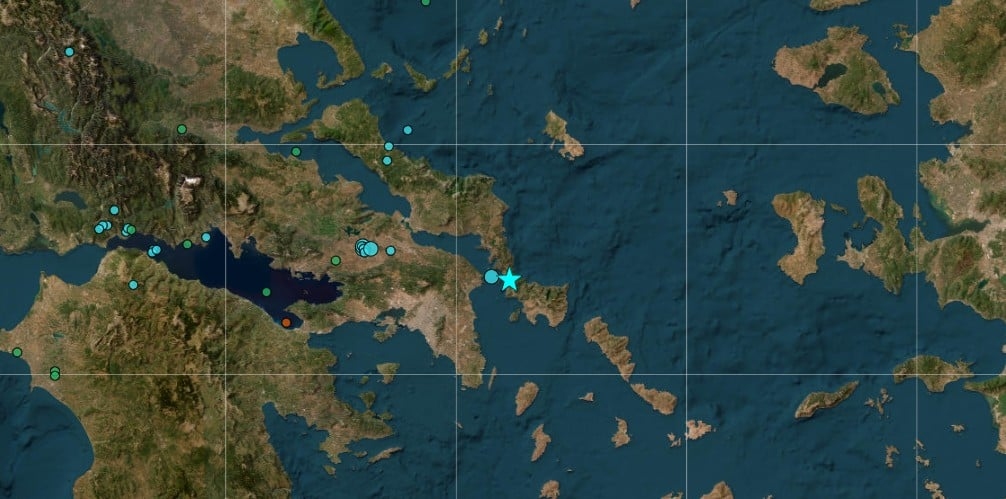Moderate Quake Shakes Athens Area Just After Midnight