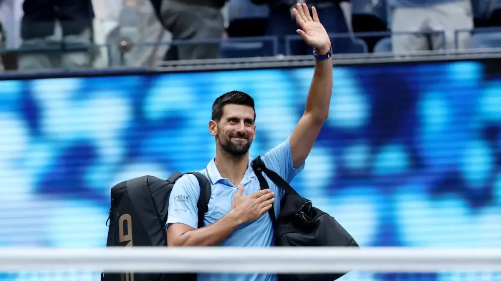Djokovic Settles in Glyfada, Trains Nearby