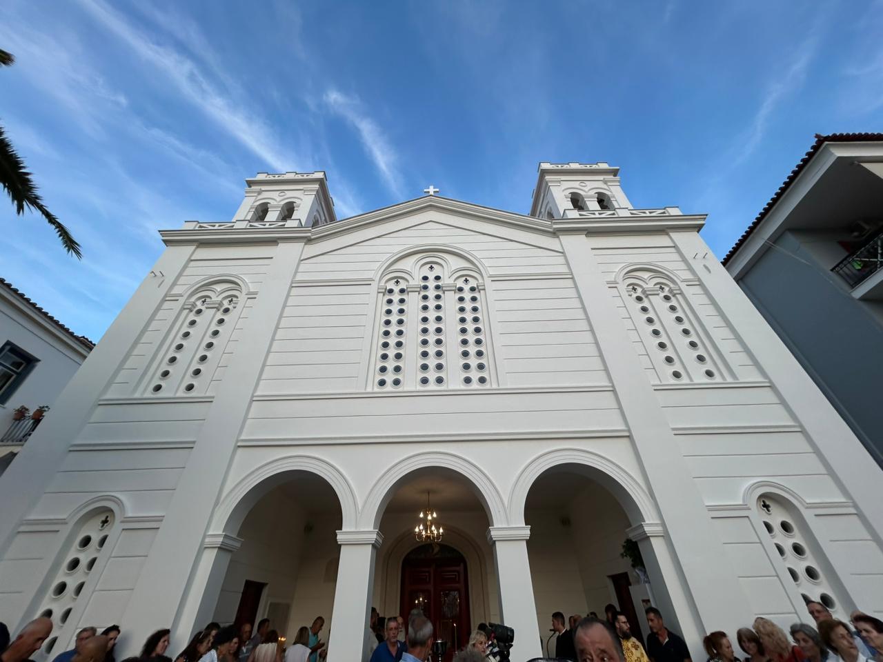 Nafplio Church restored