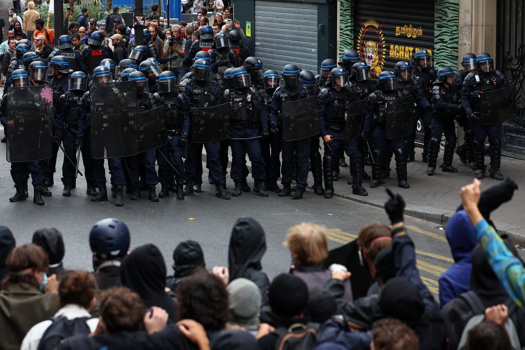 france protest