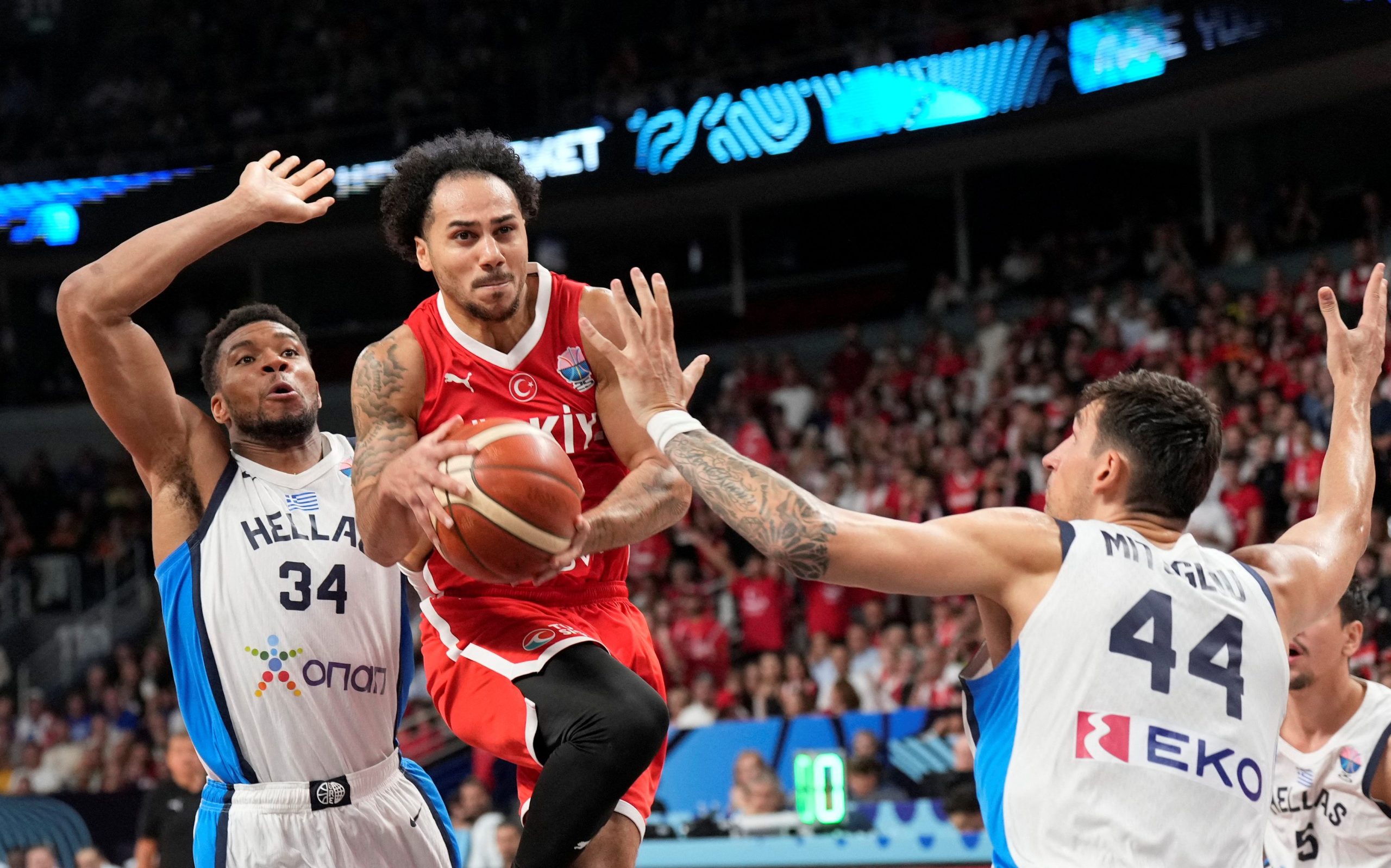 Eurobasket 2025: Dismal Showing by Greece Against Turkey, 94-68