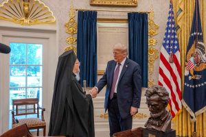 Trump Receives Ecumenical Patriarch Bartholomew at White House