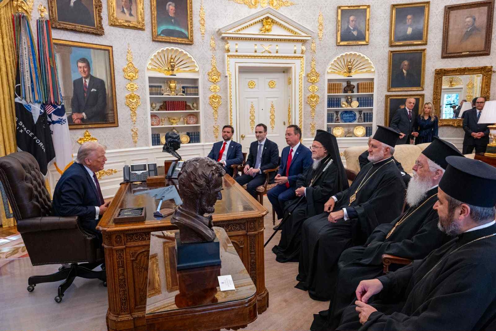 Trump Pledges to Raise Halki Seminary with Erdogan in Meeting with Patriarch
