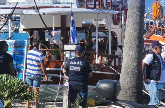 Kos: Tax Evasion Found on 3 Out of 4 Day Cruise Boats