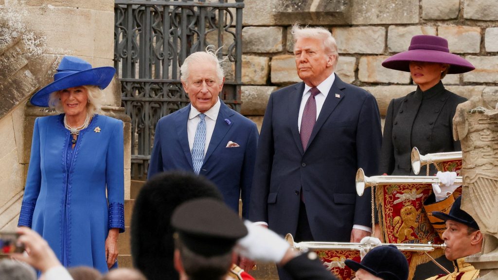 Donald Trump, Melania Receive Royal Treatment During UK State Visit (Live)