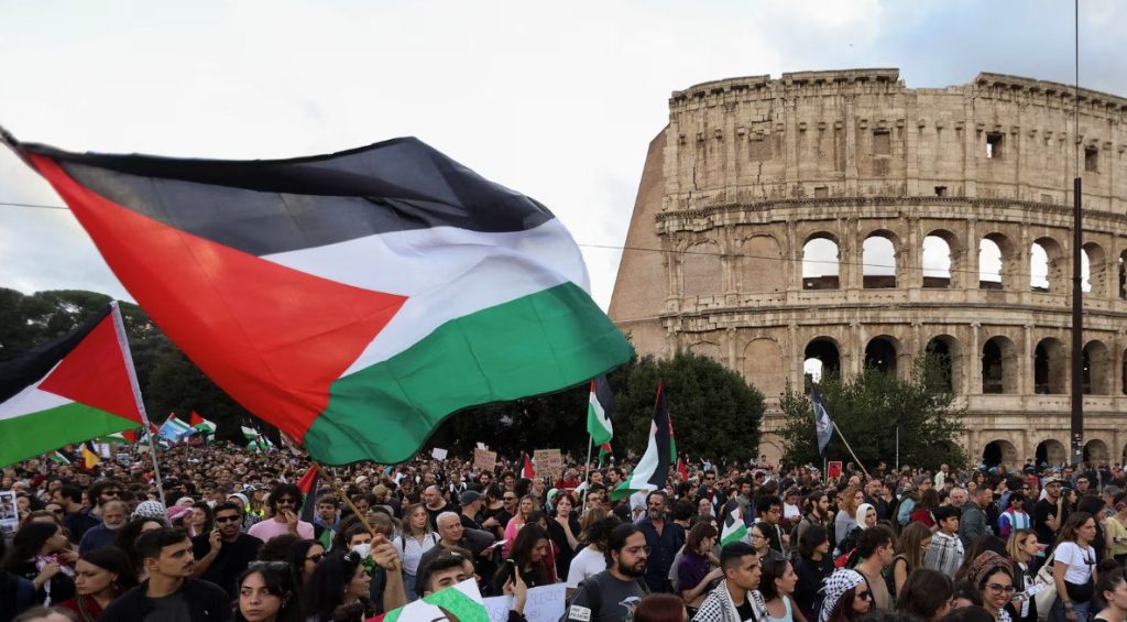 Italy to Back UN Declaratiom of Palestinian Statehood