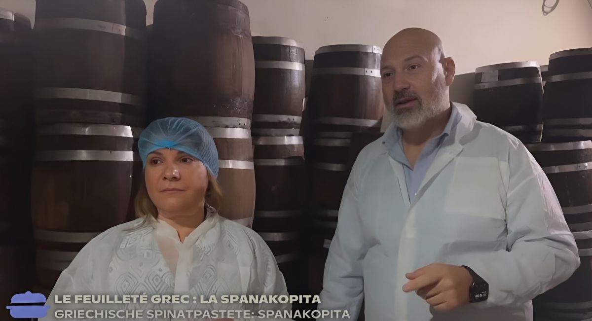 ARTE TV Greek spinach pie