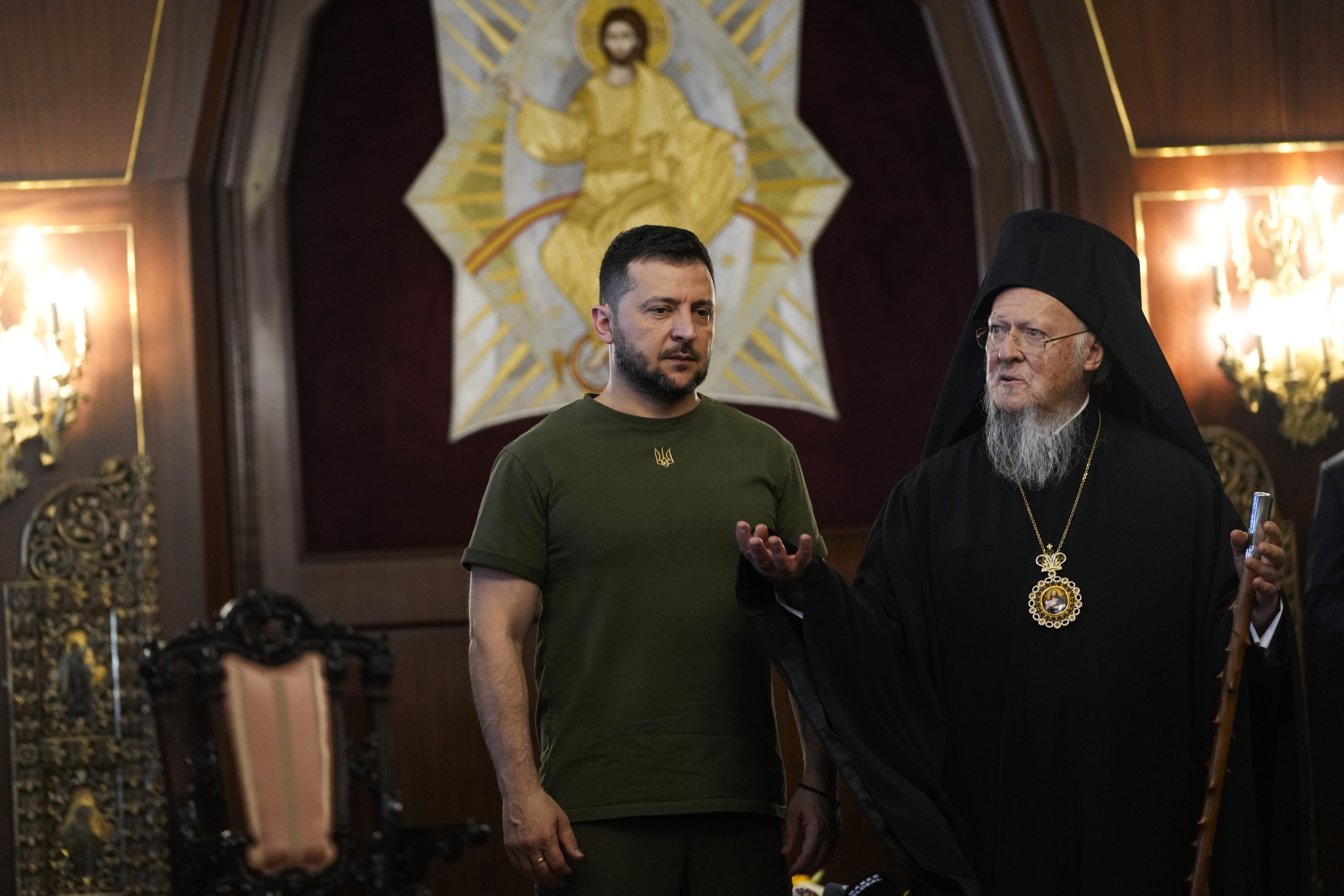 Ecumenical Patriarch Meets Zelensky in New York