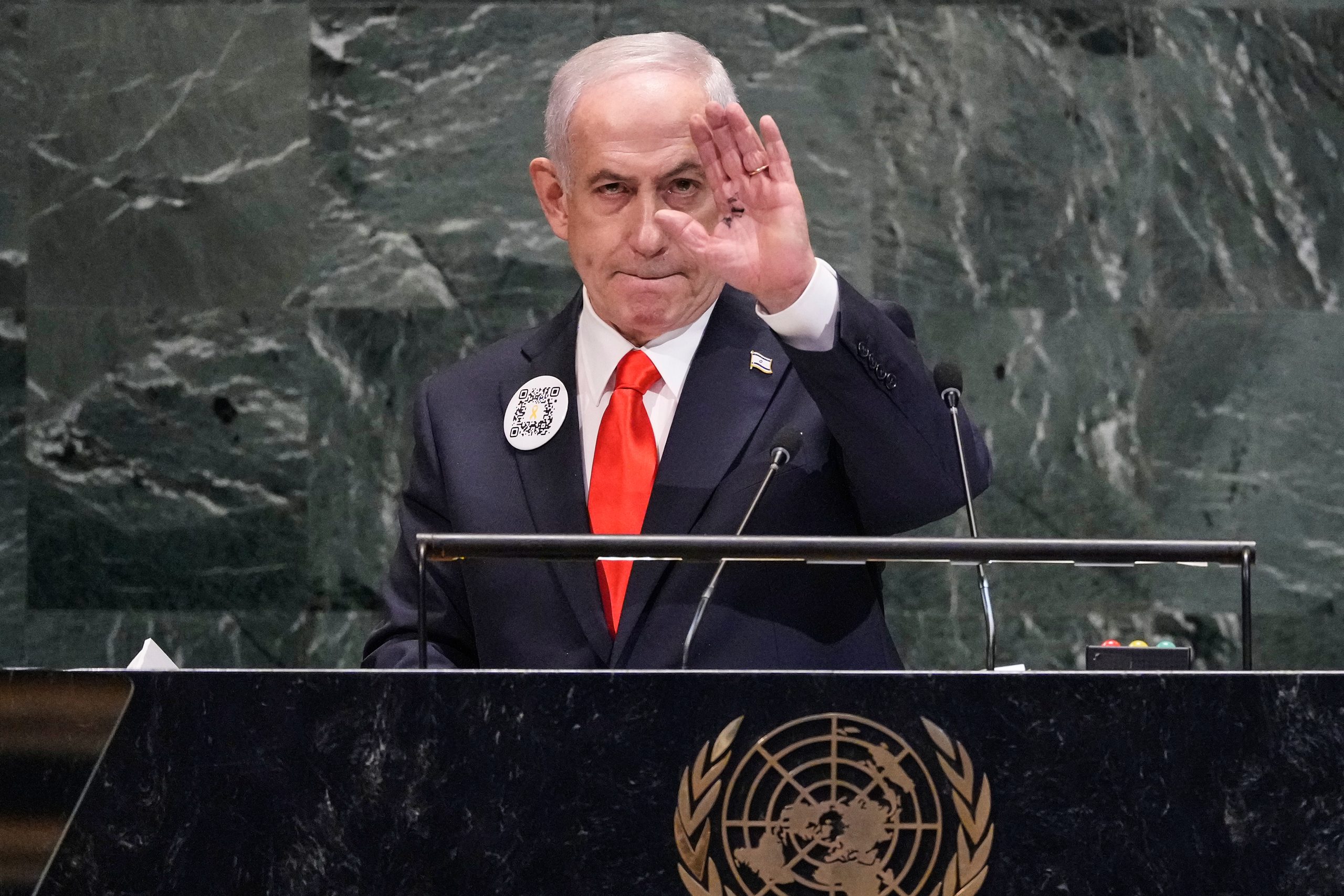 Netanyahu Vows to ‘Finish the Job’ in UN Speech