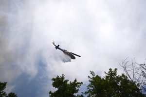 Forest Fire Burns Near Patras (video)