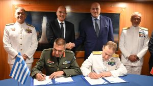 2+2 Frigate Deal Signed by Greek DM in Italy
