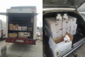 Police Bust Ring Smuggling Liquor, Pesticides Aboard Tourist Coaches