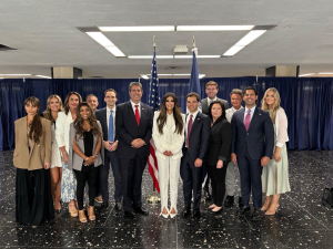 Kimberly Guilfoyle Sworn in as First Woman to Serve as US Amb. to Greece