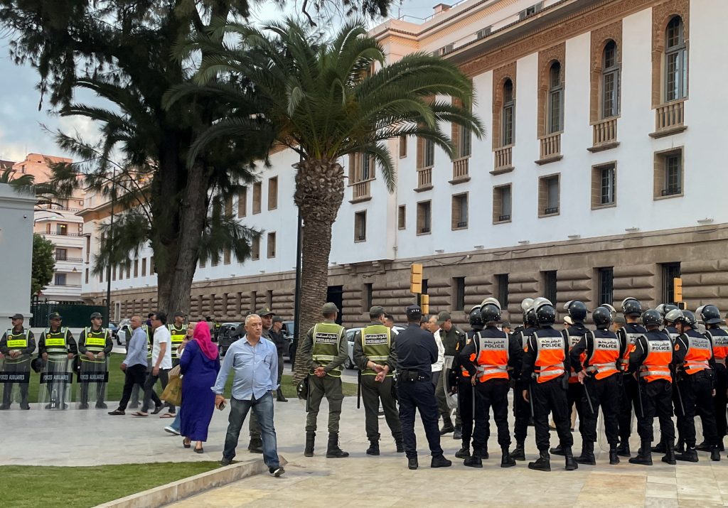 morocco protest