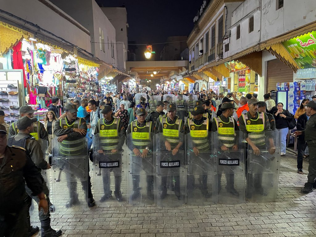 morocco protest