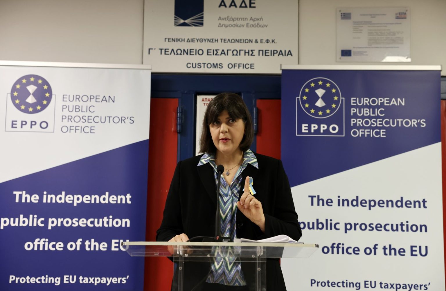 EU Prosecutor Kövesi Urges Reform during Greece Visit