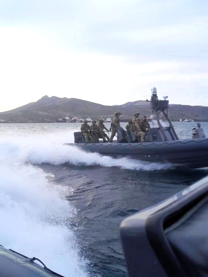 greece military drill