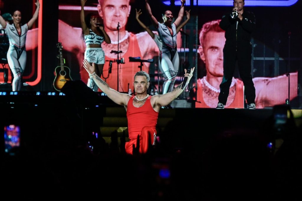 robbie williams athens