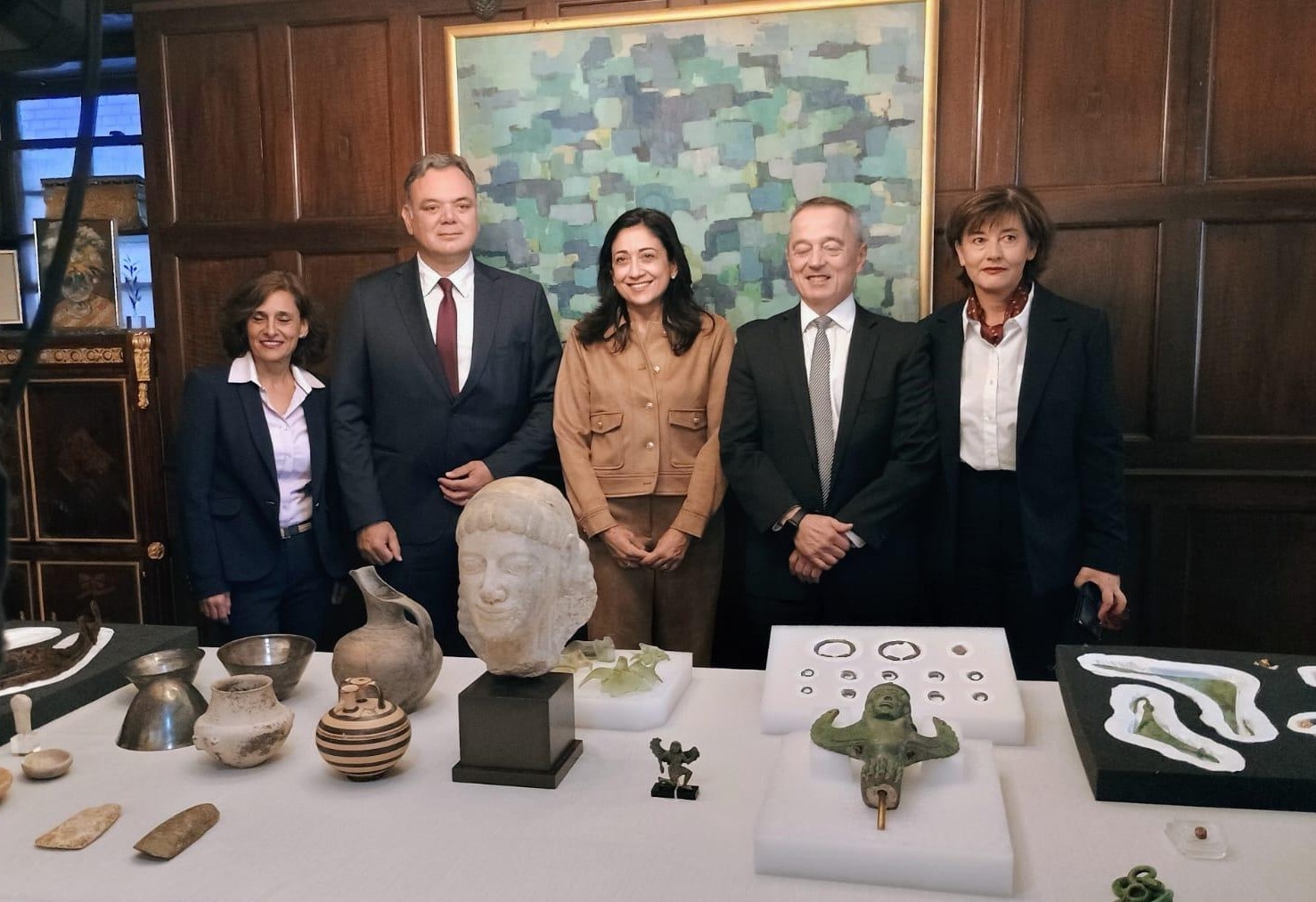 Repatriation of 29 Antiquities from US