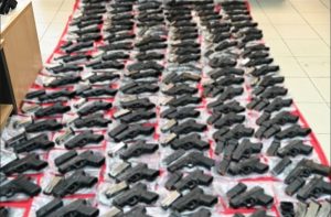 Scores of Handguns Seized in Evros; 13 Turkish Nationals Arrested