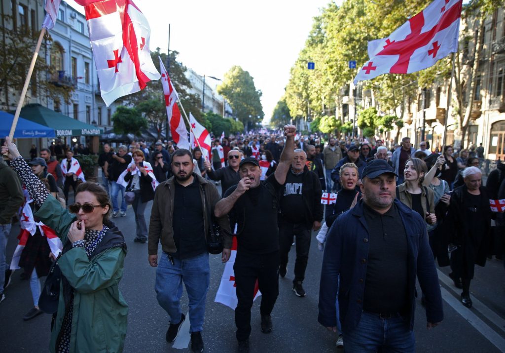 georgia protest
