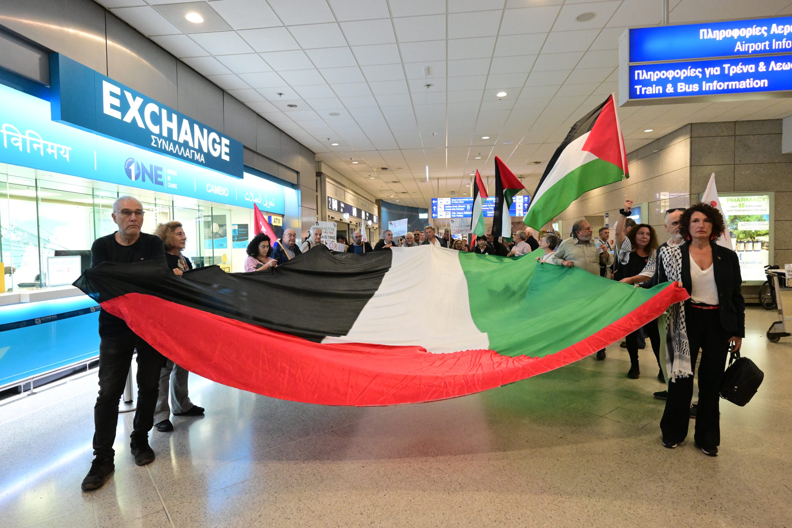 Greek Flight Brings Home Gaza Flotilla Activists, Including Thunberg