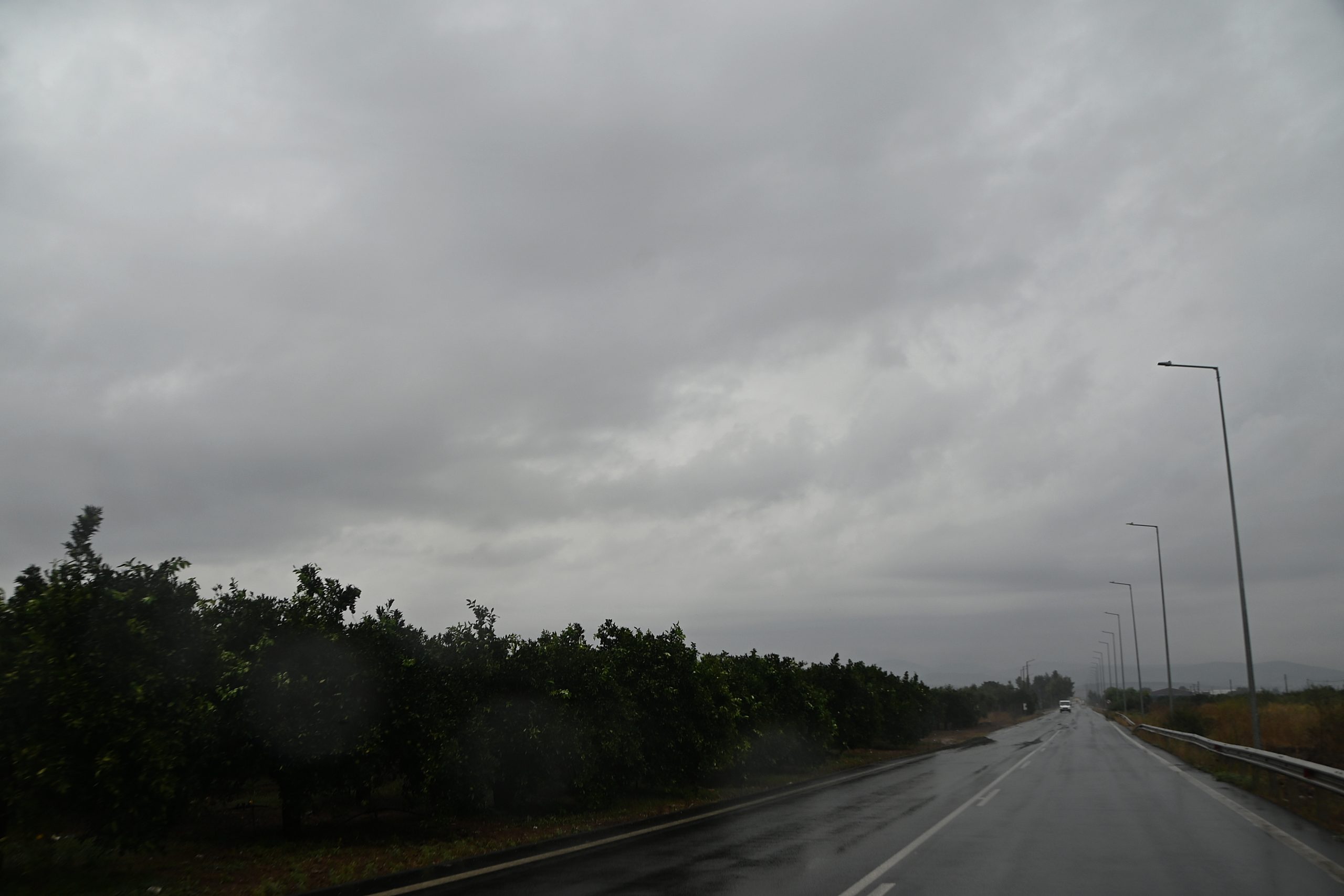 Stormy Weather Lingers Over the Aegean on Wednesday