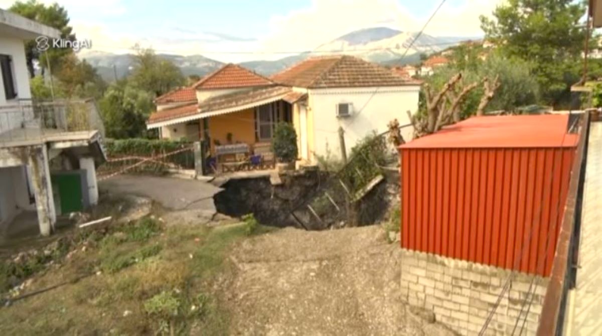 Experts Probe Mysterious Land Collapse in Central Greece