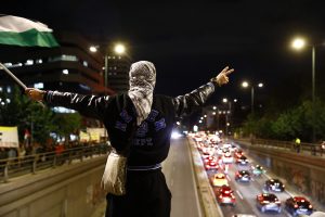 Clashes Outside Israeli Embassy in Athens Amid Gaza War Protests