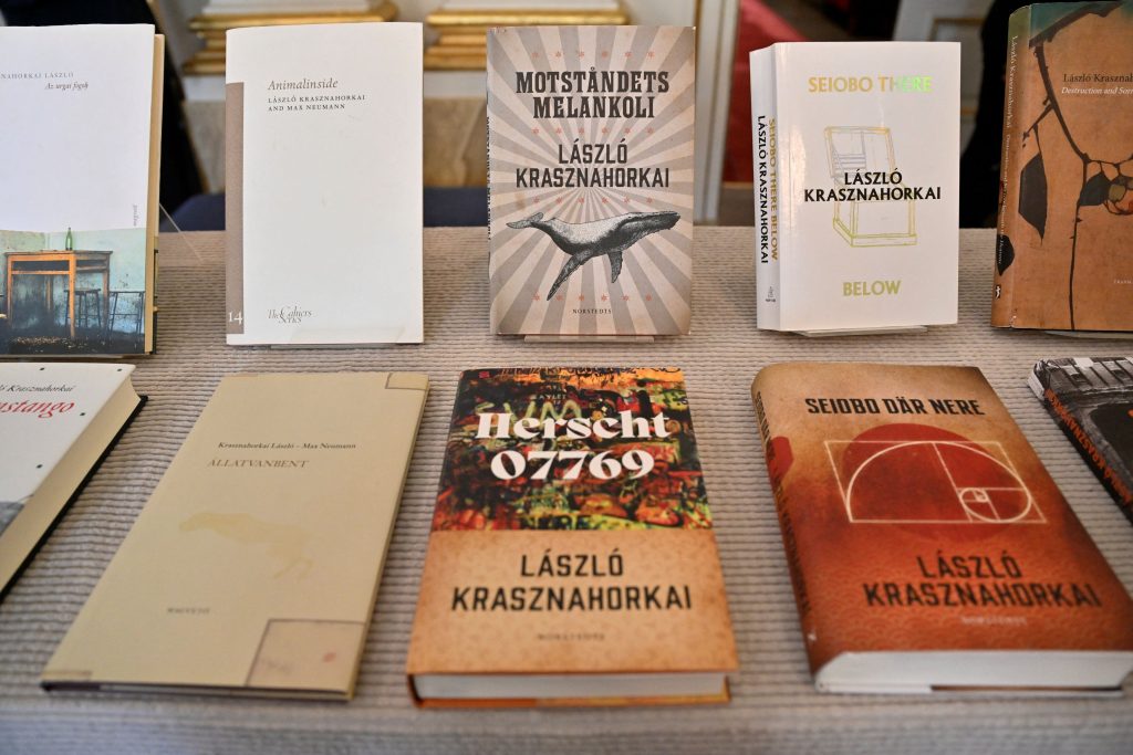 Laszlo Krasznahorkai wins 2025 Nobel Prize in Literature